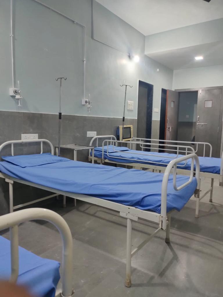 Ward area at Pulse Speciality Hospital